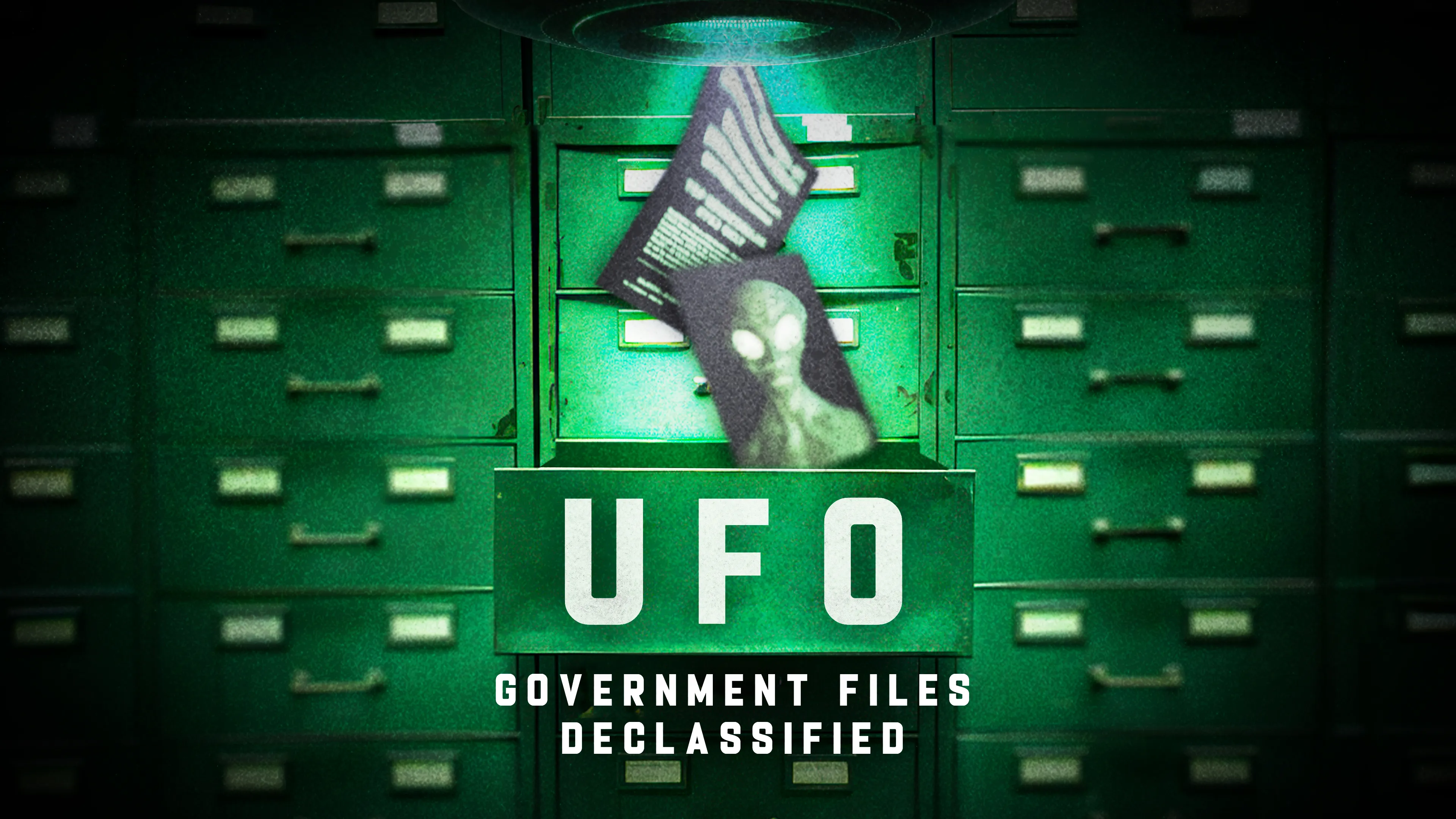UFO Government Files Declassified poster